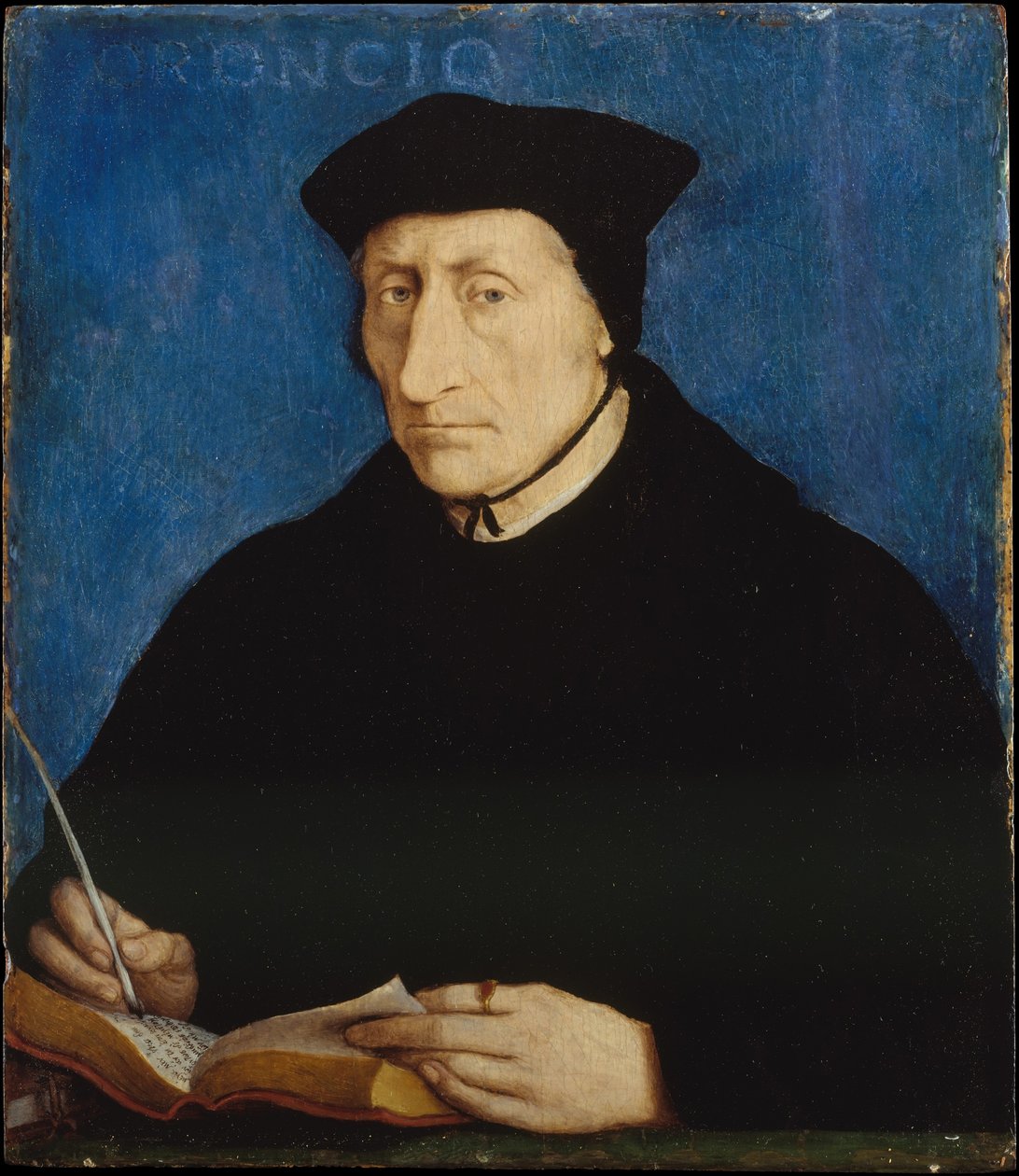 Porträtt av Guillaume Budé av Jean Clouet