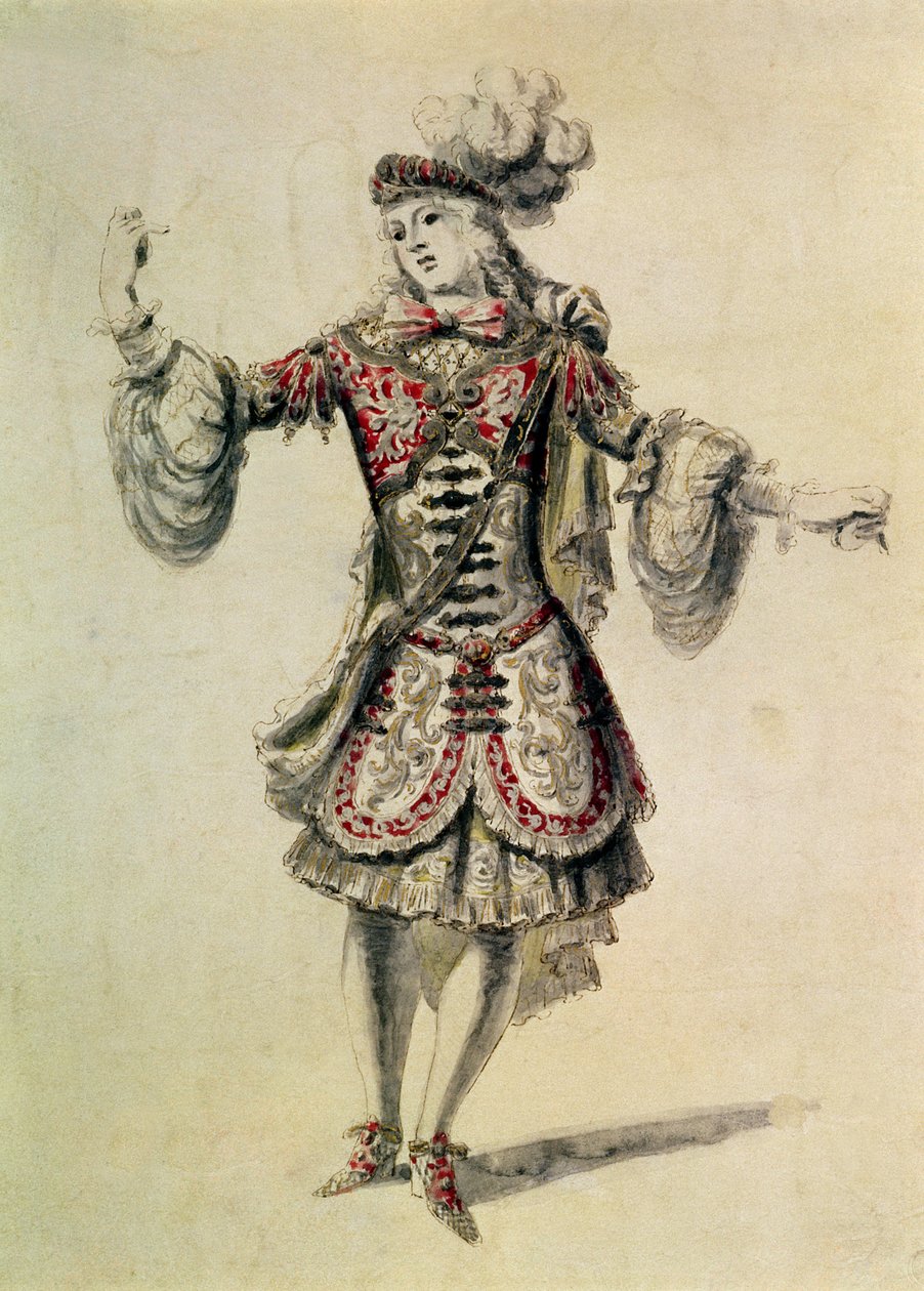Fuafuaga o teuga mo se tama siva, c.1681swed av Jean Derain