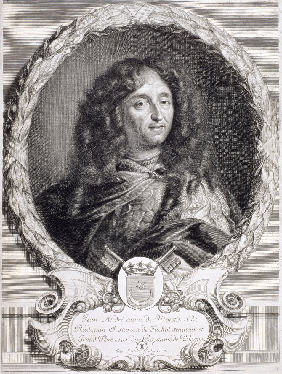 Jan Andrzej Morsztyn (1620-93) av Jean Edelinck
