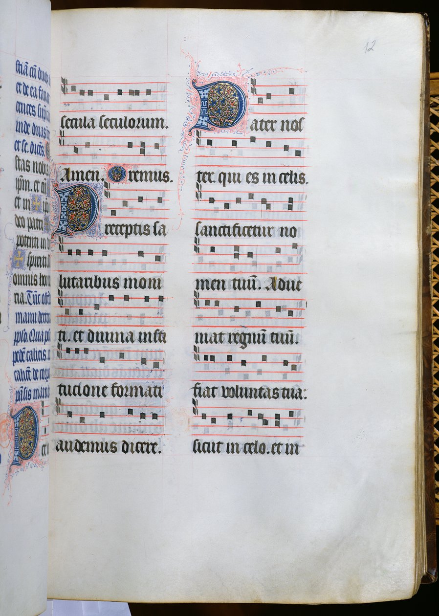 Ms 412 Page från Missal de Paris, c.1475 av Jean Fouquet