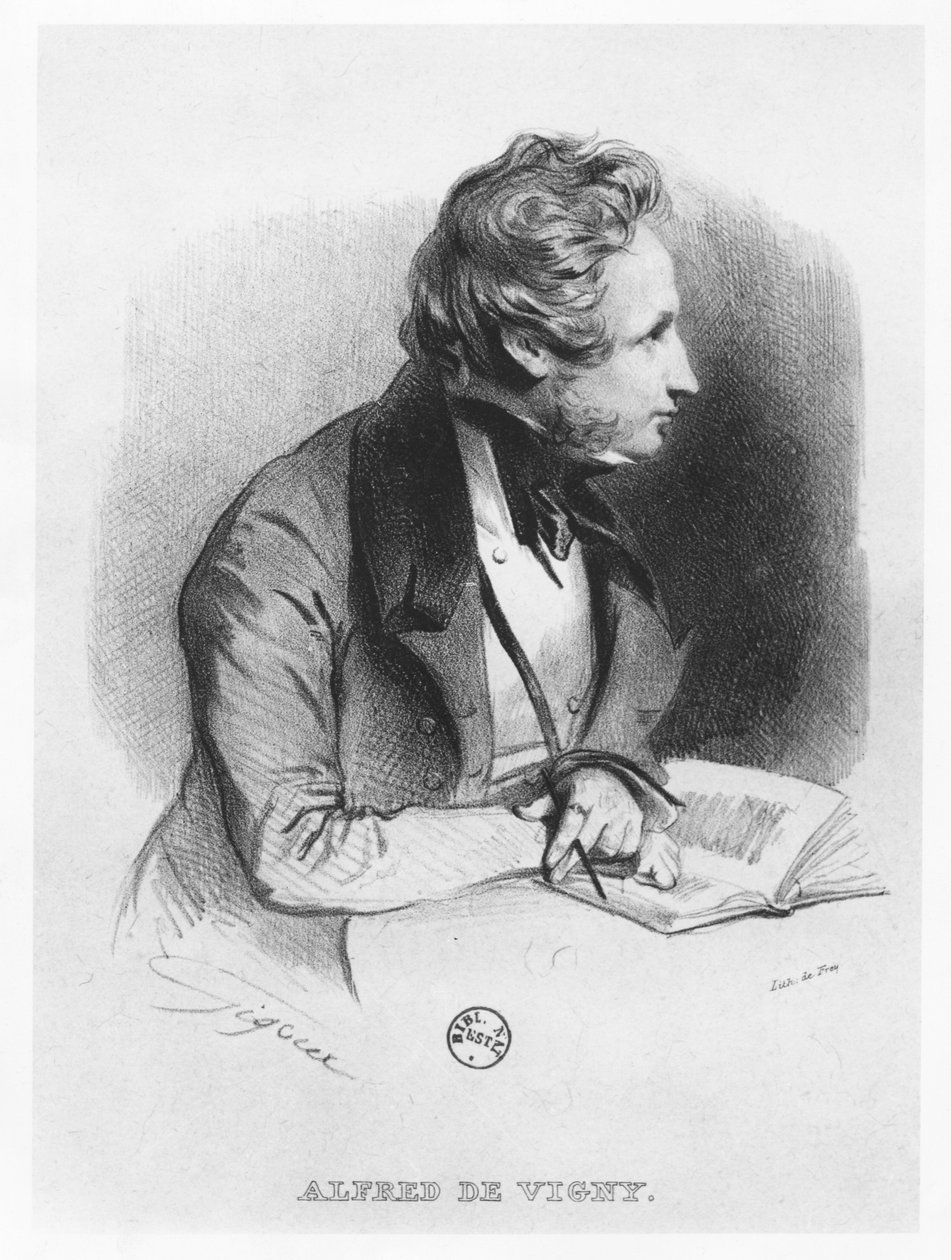 Alfred de Vigny av Jean Francois Gigoux