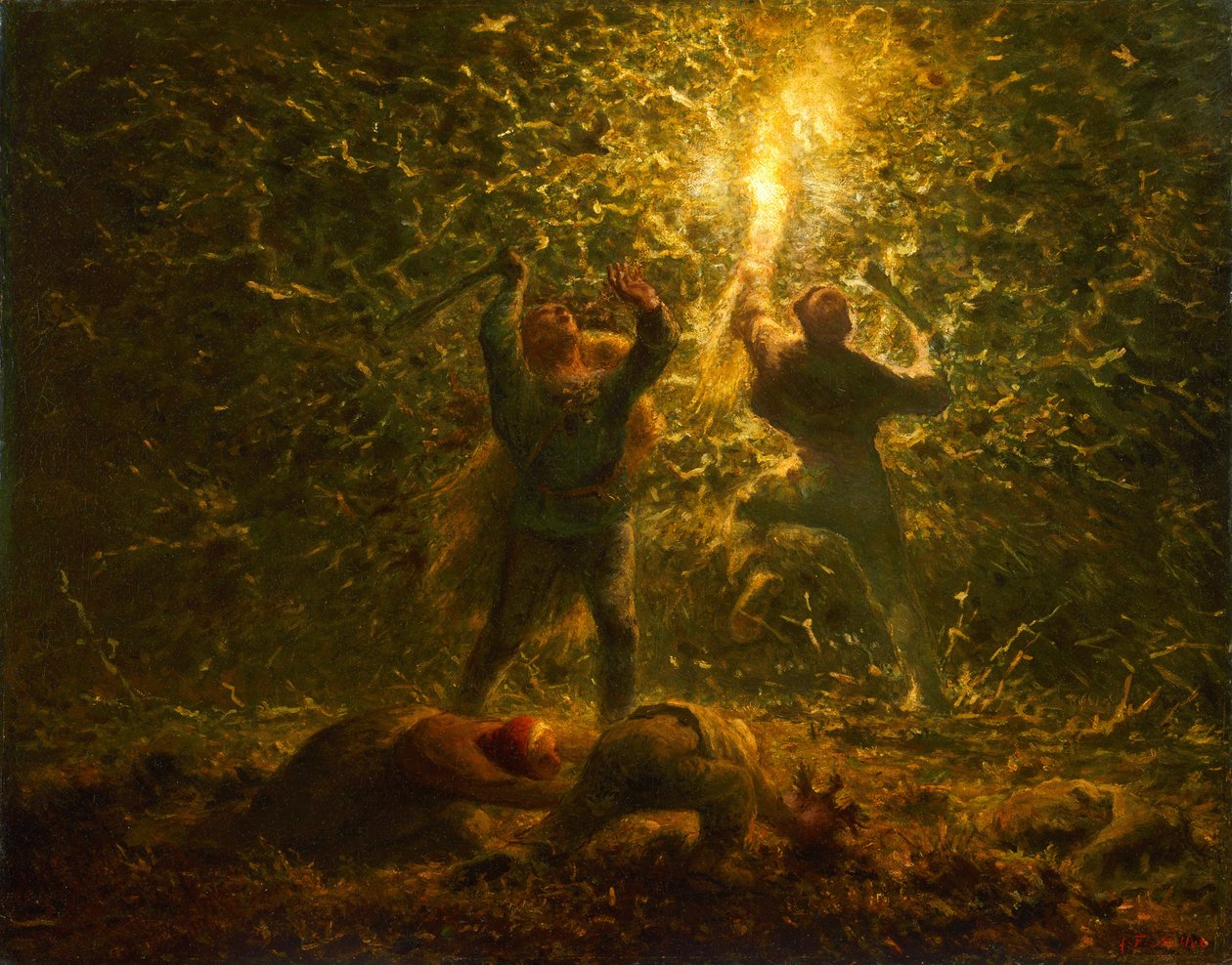 Fåglar-Nesters av Jean Francois Millet