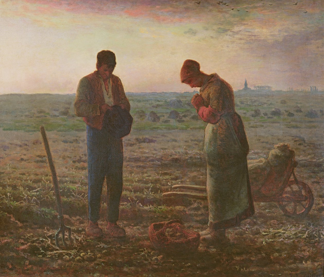 Angelus, 1857-59 av Jean Francois Millet