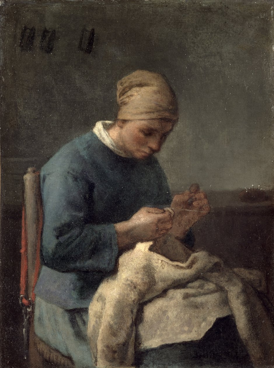 Sömmerskan av Jean Francois Millet