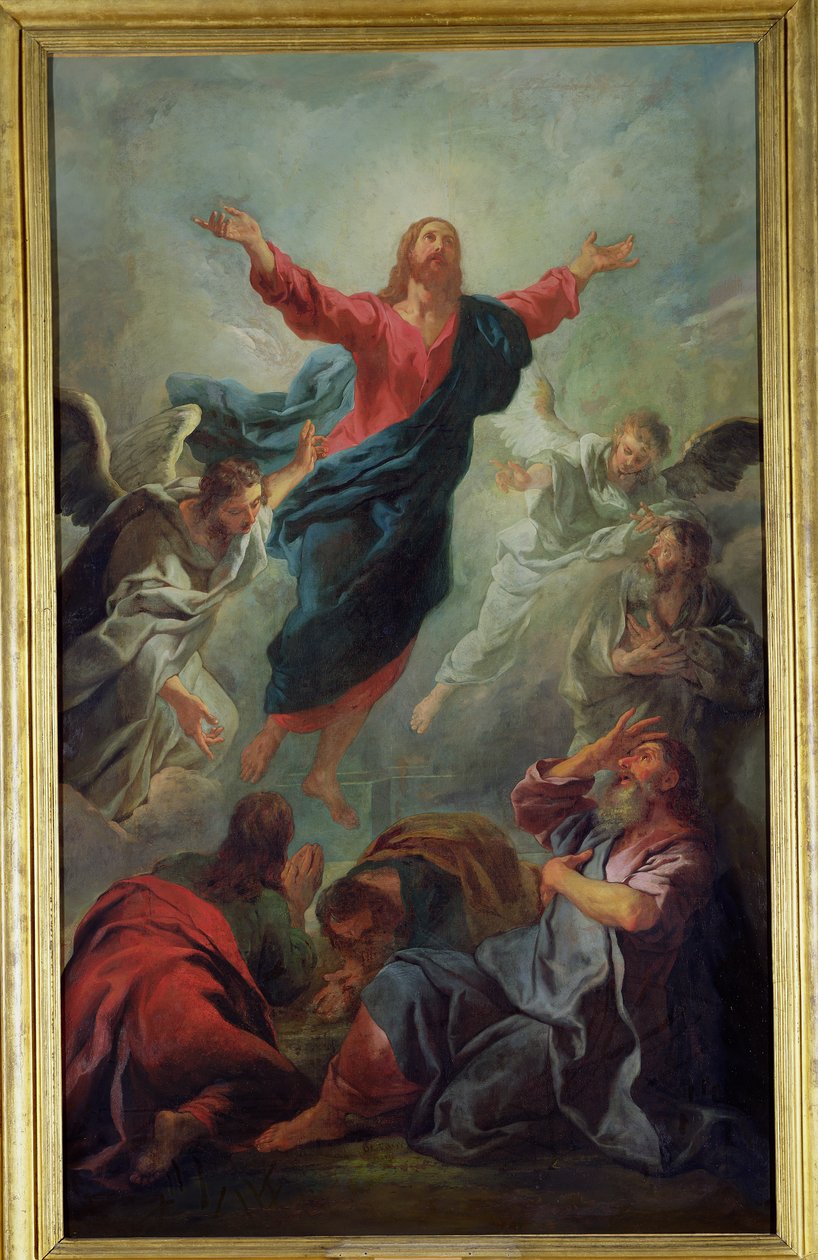 Himmelsfärden, 1721 av Jean François de Troy