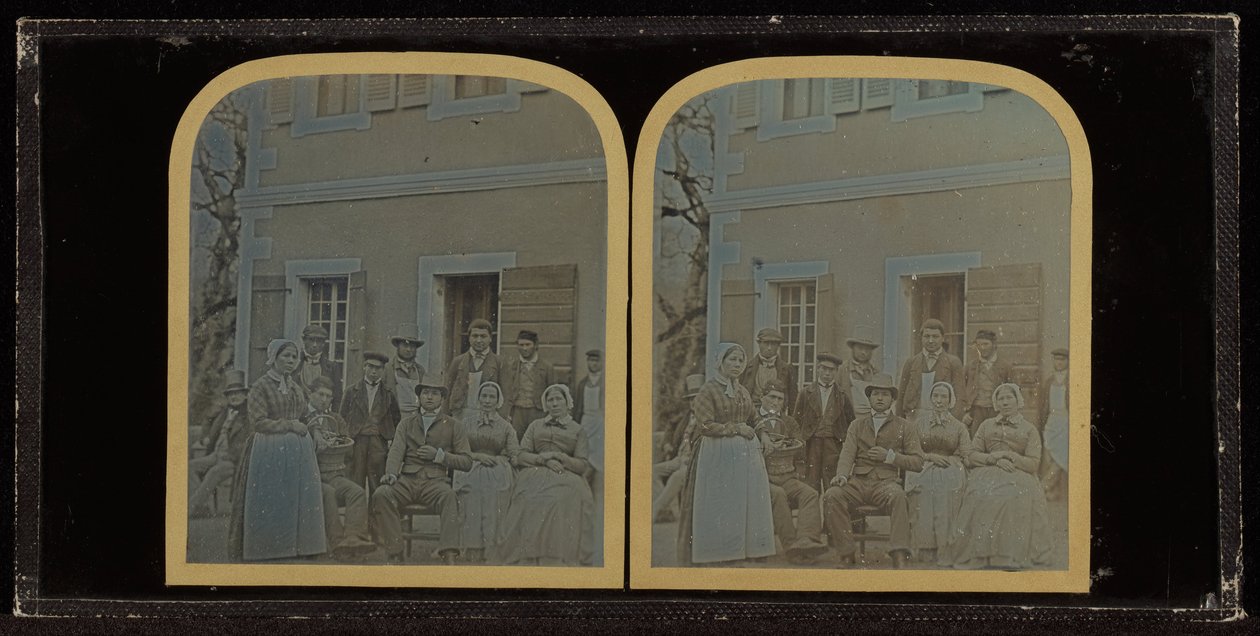 (Gruppporträtt av tolv tjänare av Jean-Gabriel Eynard) av Jean Gabriel Eynard