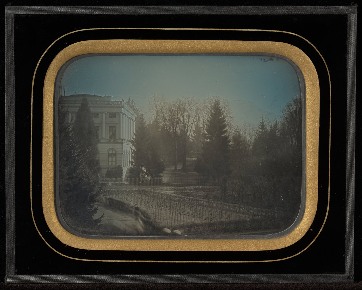 (Town house of Jean-Gabriel Eynard called Palais Eynard, overlooking the garden) av Jean Gabriel Eynard