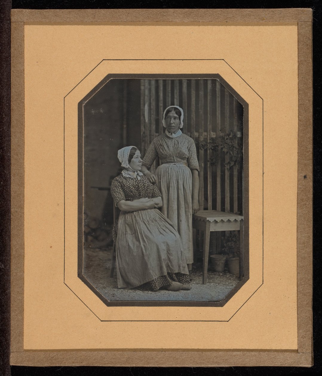 Portrait of Two Servants- Lisette Gilliard and Susette av Jean Gabriel Eynard