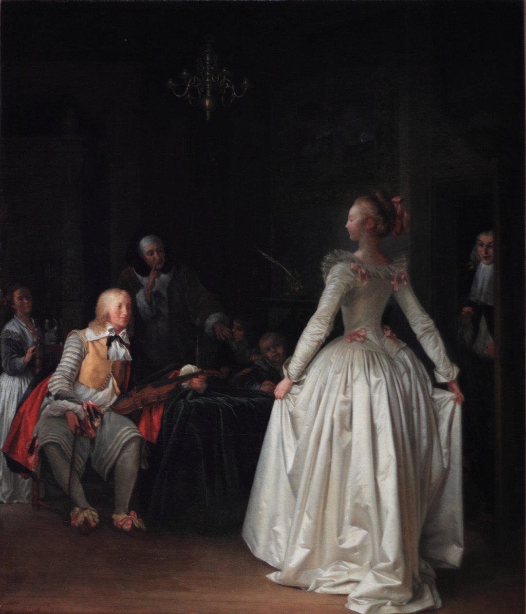 La Leçon de danse av Jean Honore Fragonard