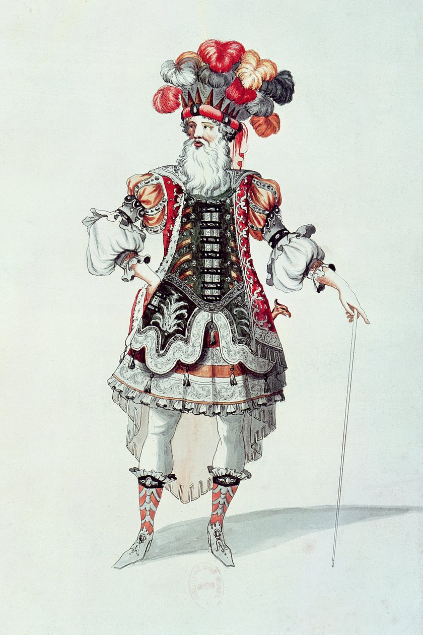 Balettdräkt av Jean II Berain