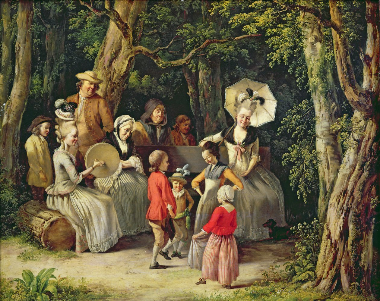 Barn som dansar av Jean Jacques de Boissieu