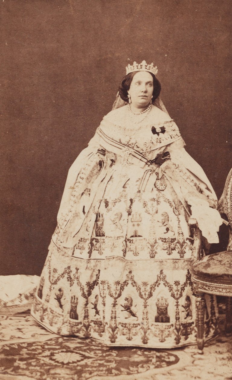 Isabella II av Jean Laurent y Minier