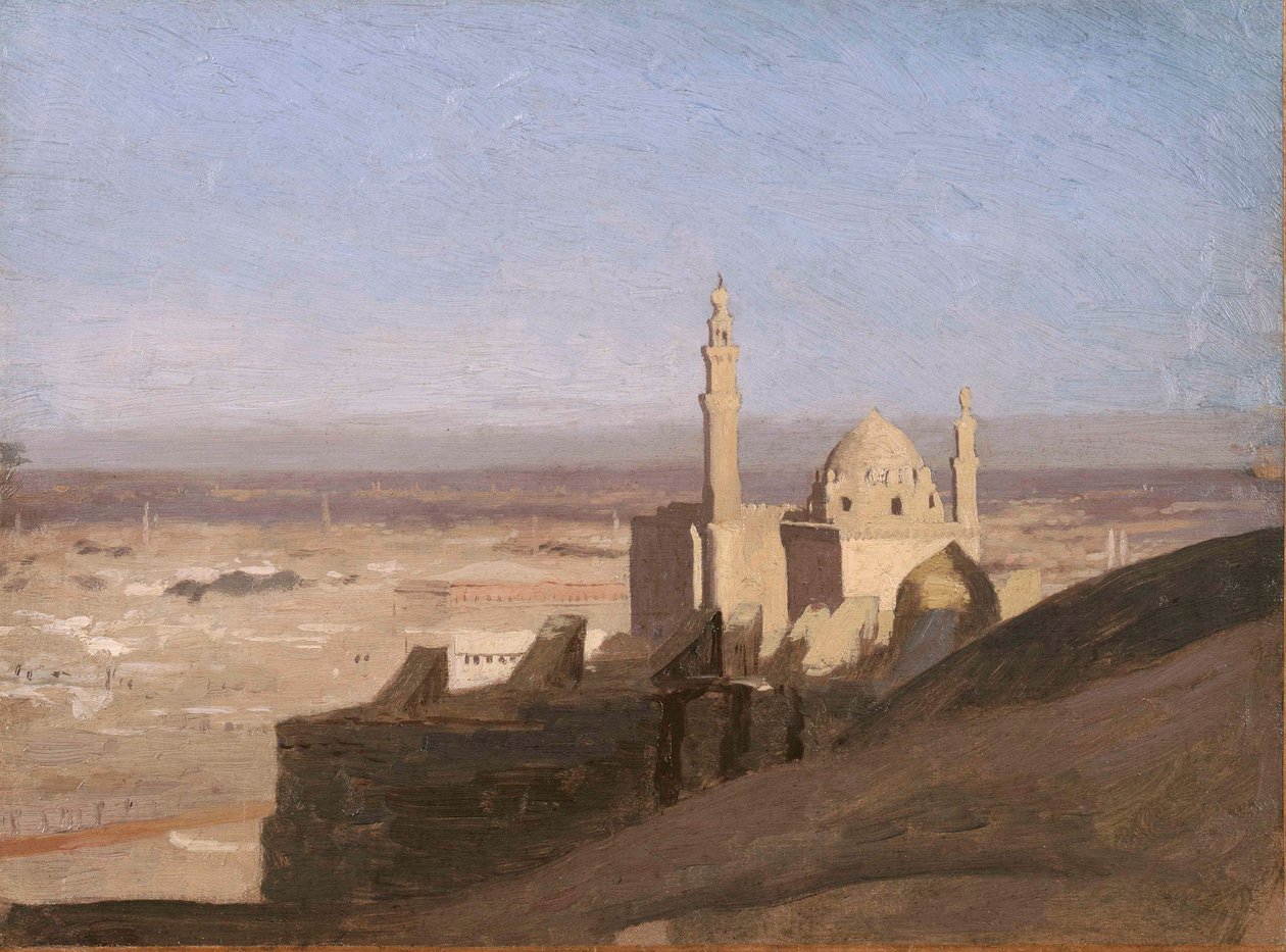 Utsikt över Kairo, ca 1861-62 av Jean Leon Gerome