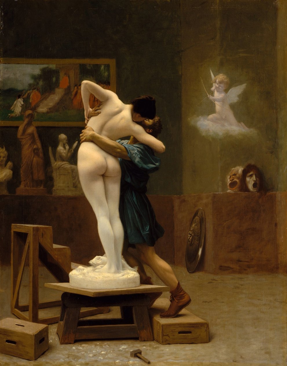 Pygmalion och Galatea av Jean Leon Gerome