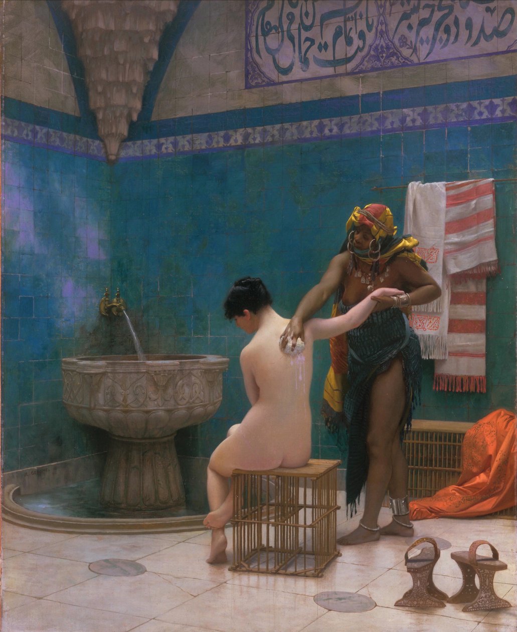 Badet av Jean Leon Gerome