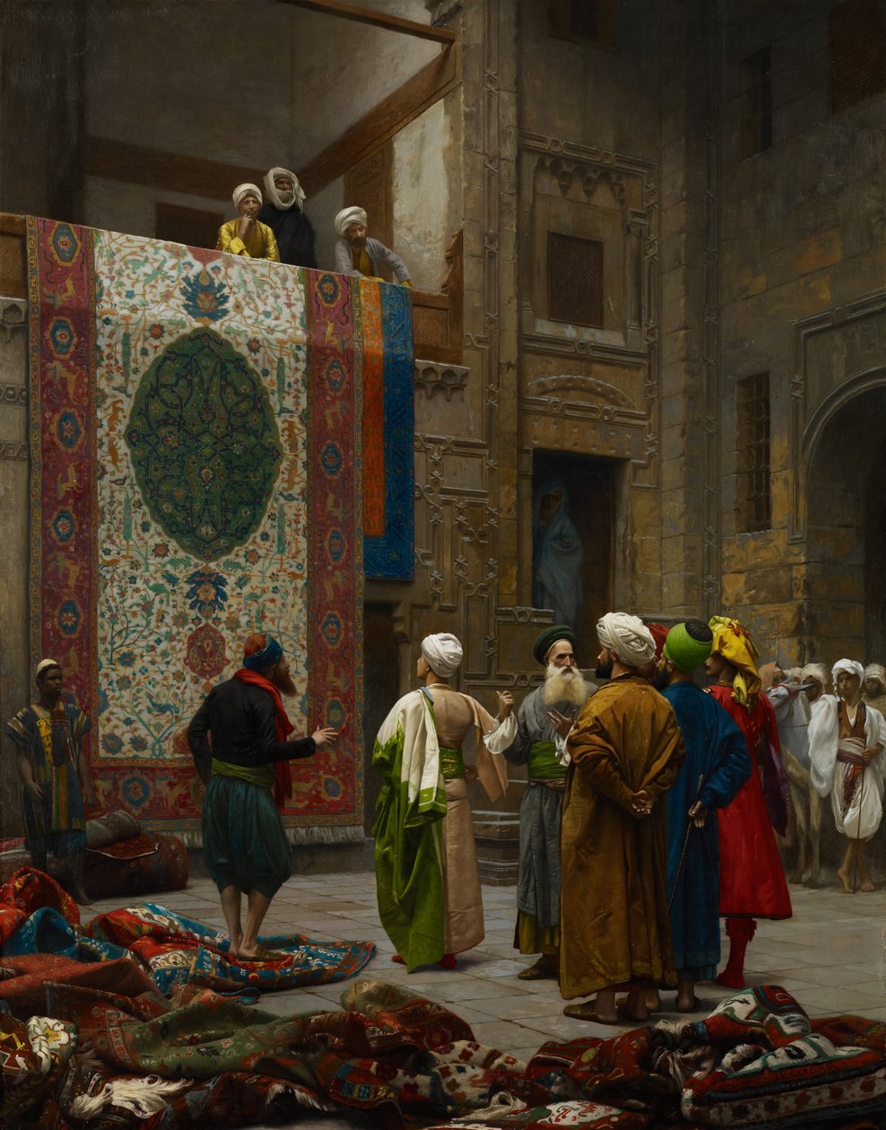 The Carpet Merchant av Jean Leon Gerome