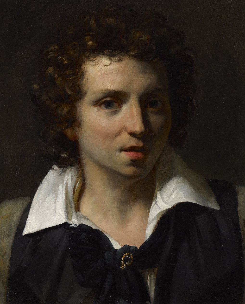 Portrait of a Young Man av Theodore Gericault