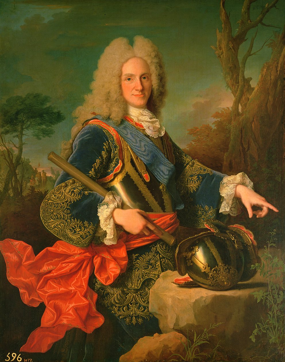 Porträtt av Filip V (1683-1746) av Jean Ranc