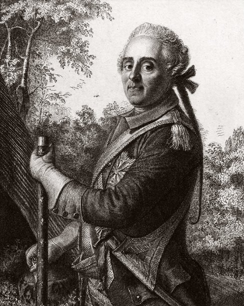 Hermann Moritz Graf von Sachsen av Jean Étienne Liotard
