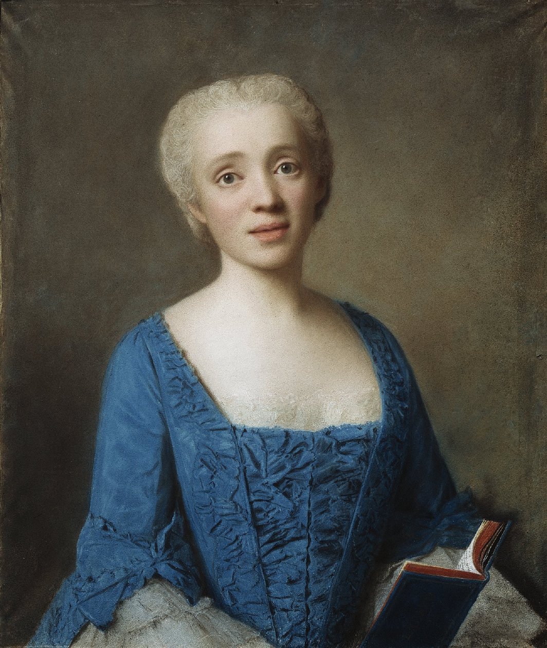Marie-Rose de Larlan de Kercadio de Rochefort av Jean Étienne Liotard