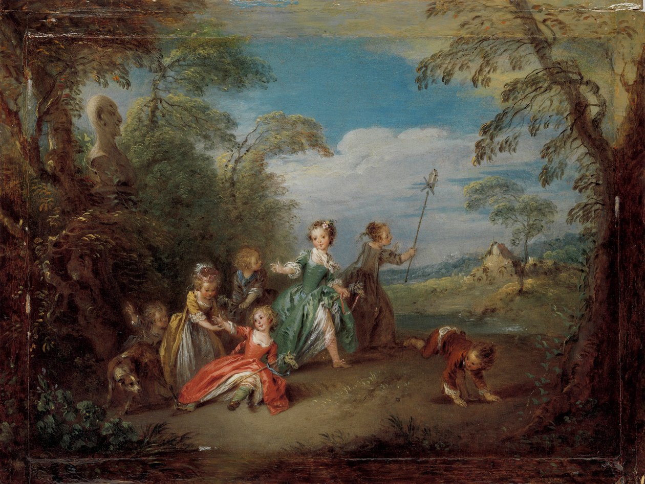Den gyllene åldern av Jean Baptiste Joseph Pater