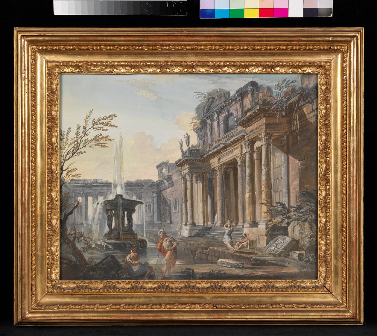 Landskap av Jean Baptiste Lallemand