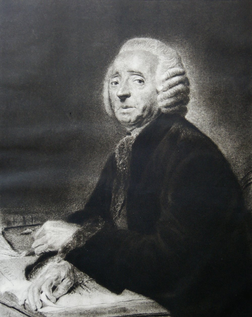 Denis Diderot (pastell) av Jean Baptiste Perronneau