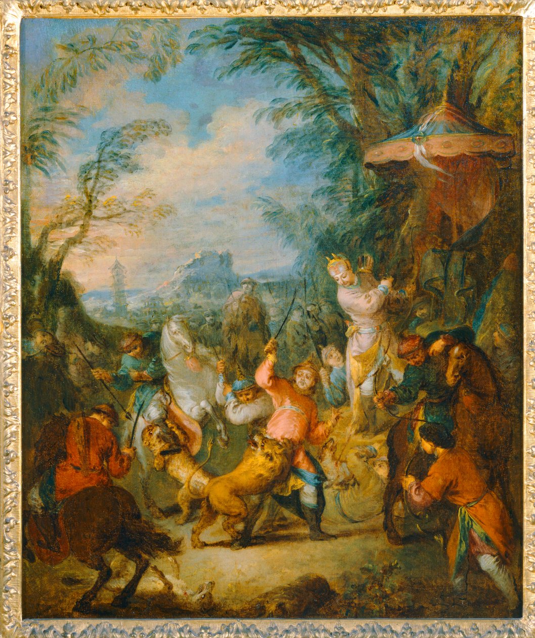Chasse chinoise - Kinesisk jakt ... av Jean Baptiste Joseph Pater