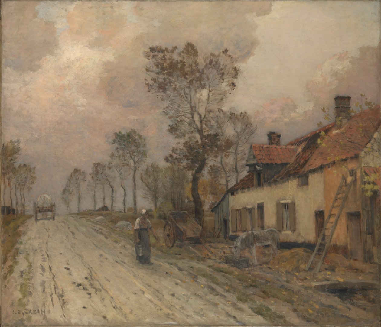 Route Nationale på Samer av Jean Charles Cazin