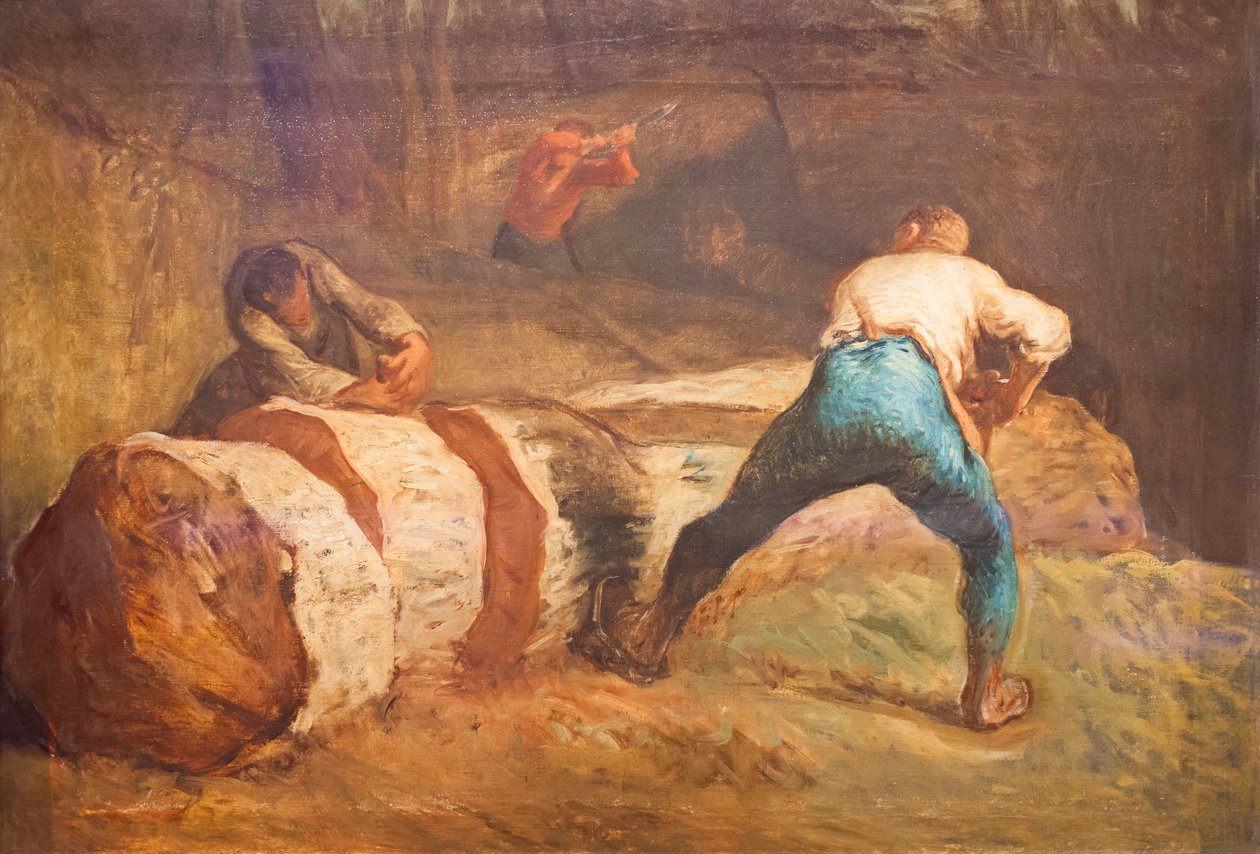 Träsågarna av Jean Francois Millet