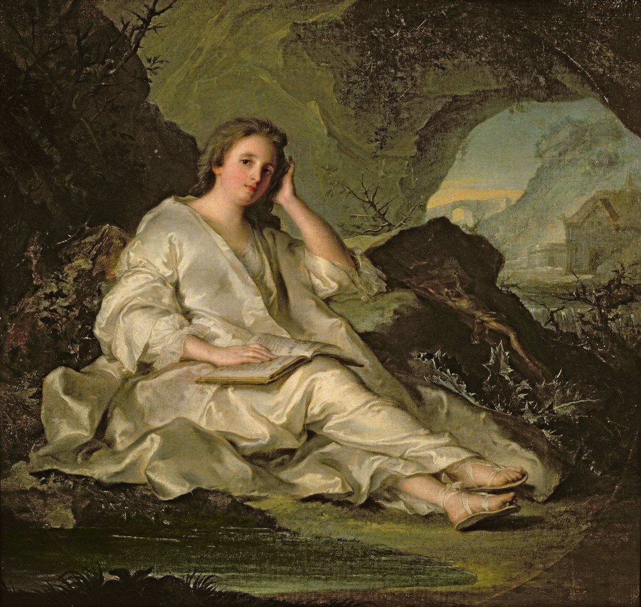 Den botfärdiga Magdalena av Jean Marc Nattier