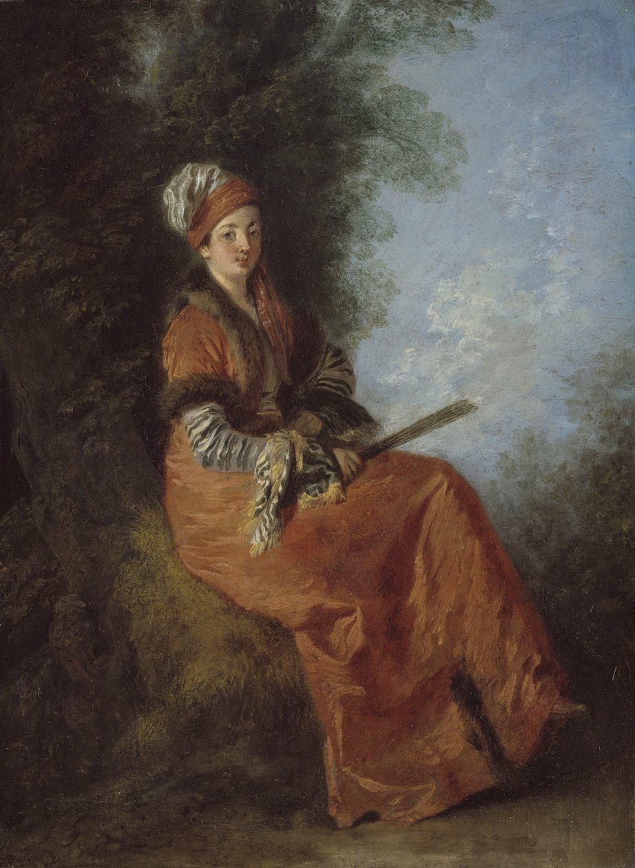 Drömmaren, 1712-14 av Jean Antoine Watteau