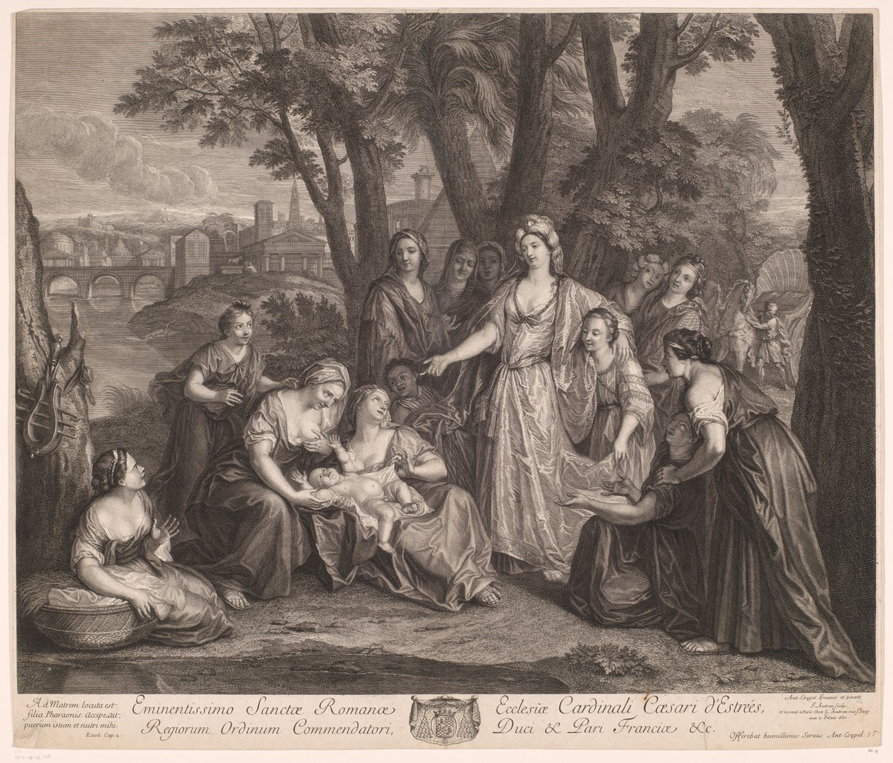 Moses hittas av Jean Audran