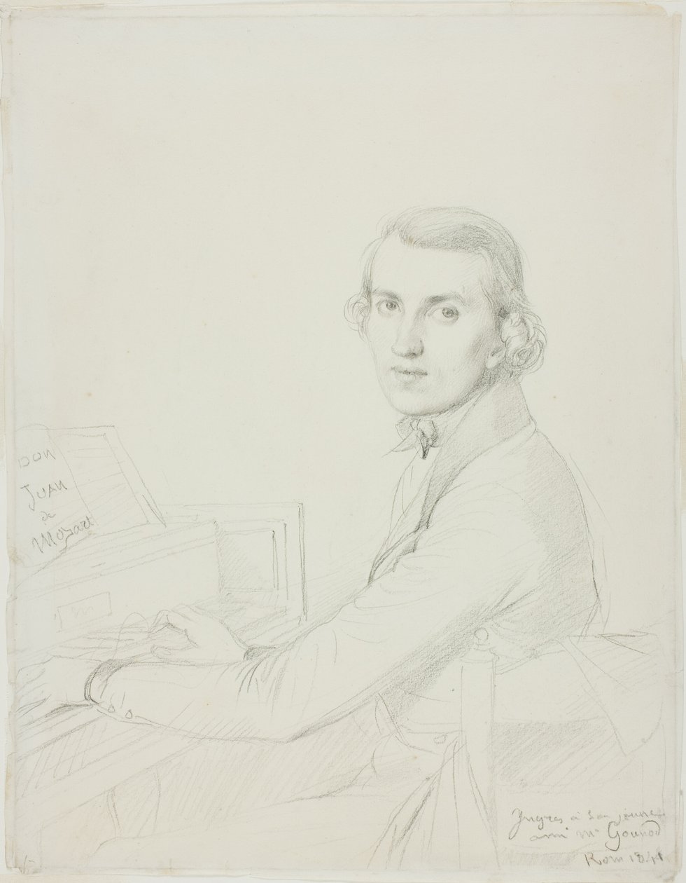 Charles Gounod av Jean Auguste Dominique Ingres