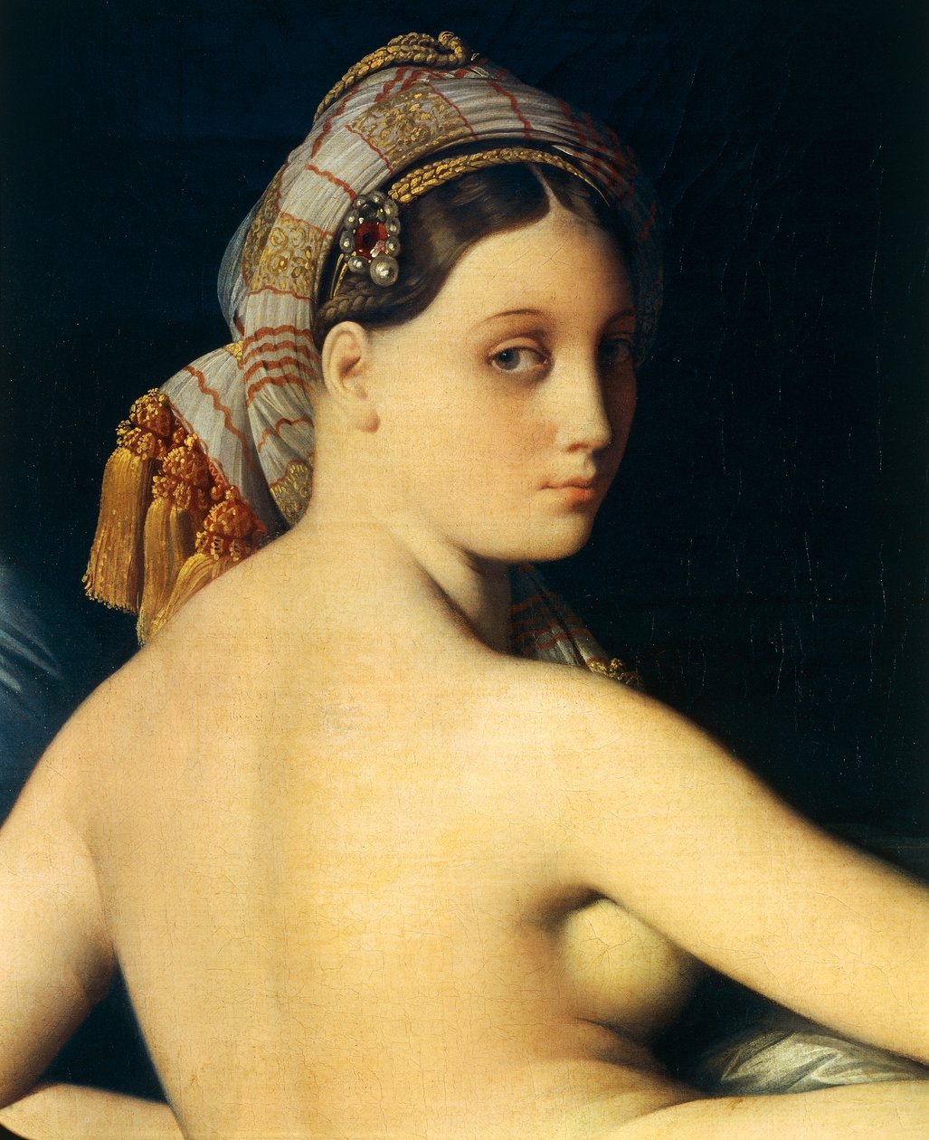 Stor Odalisque av Jean Auguste Dominique Ingres