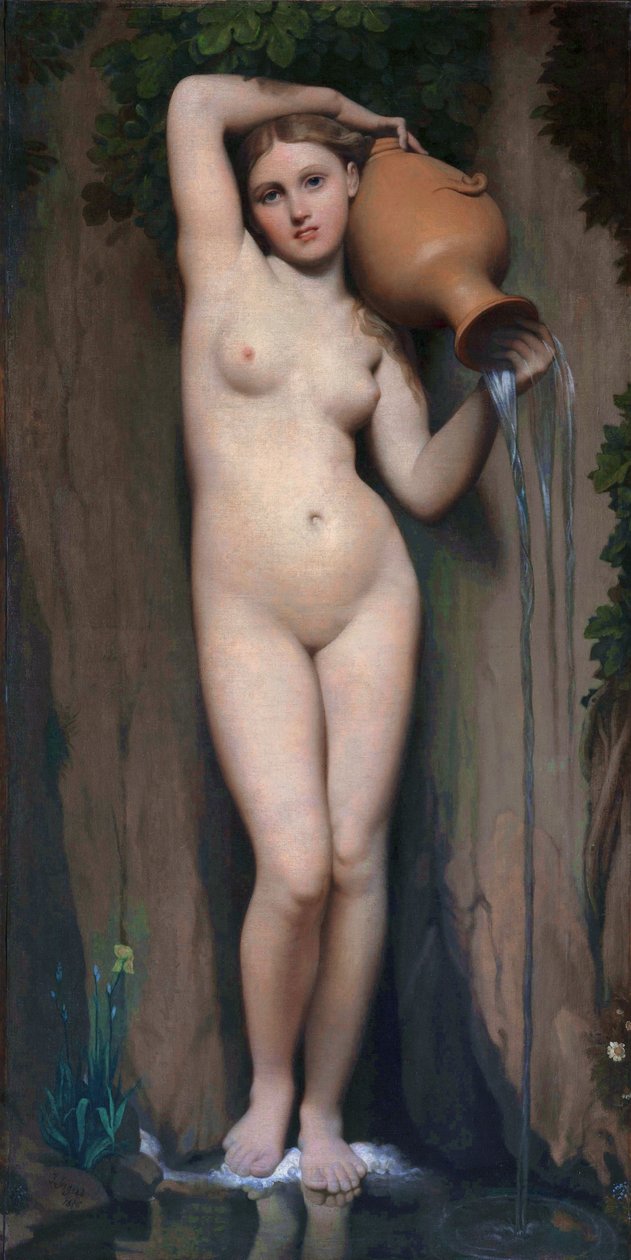 La Källa av Jean Auguste Dominique Ingres