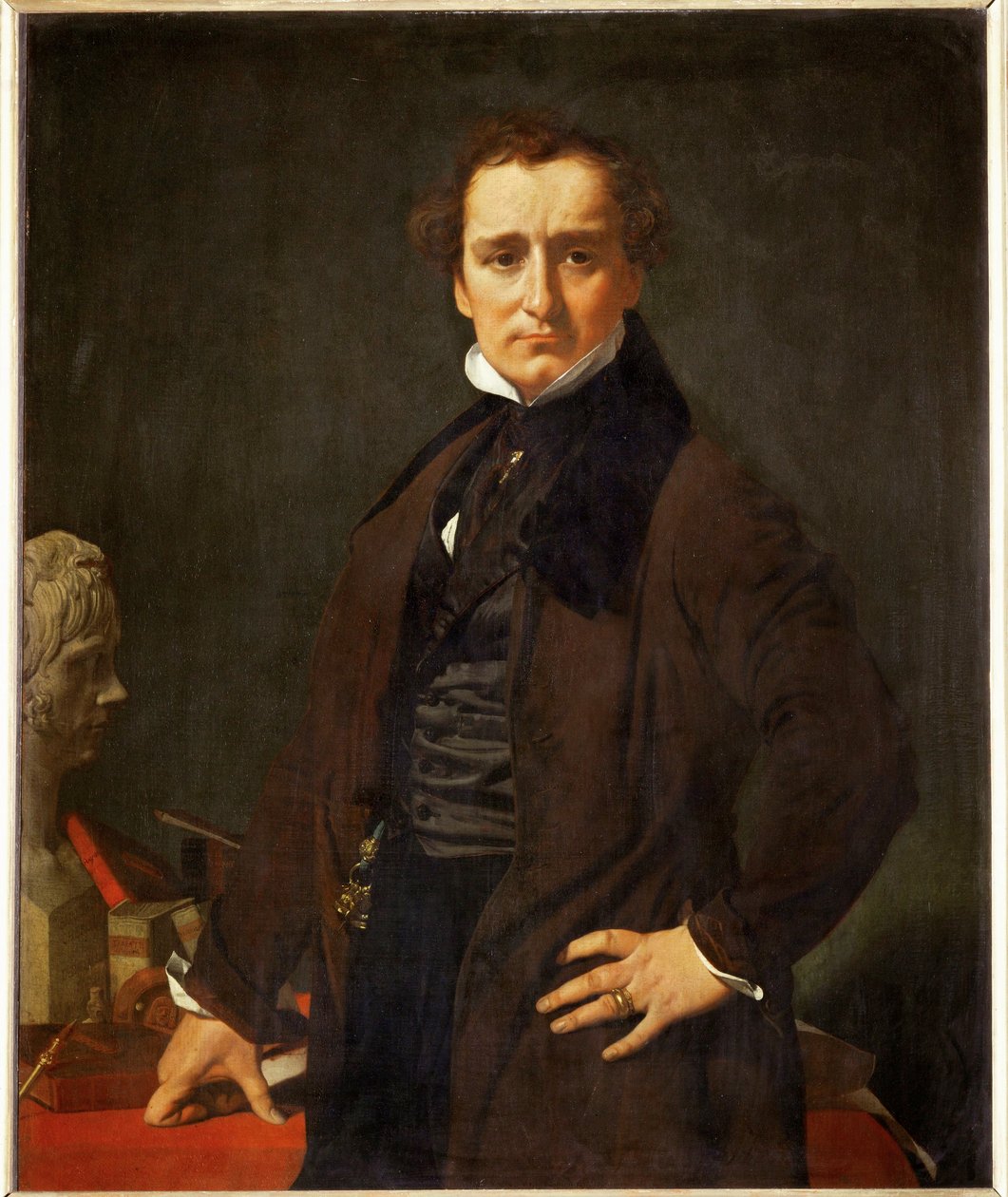 Lorenzo Bartolini, skulptör... av Jean Auguste Dominique Ingres