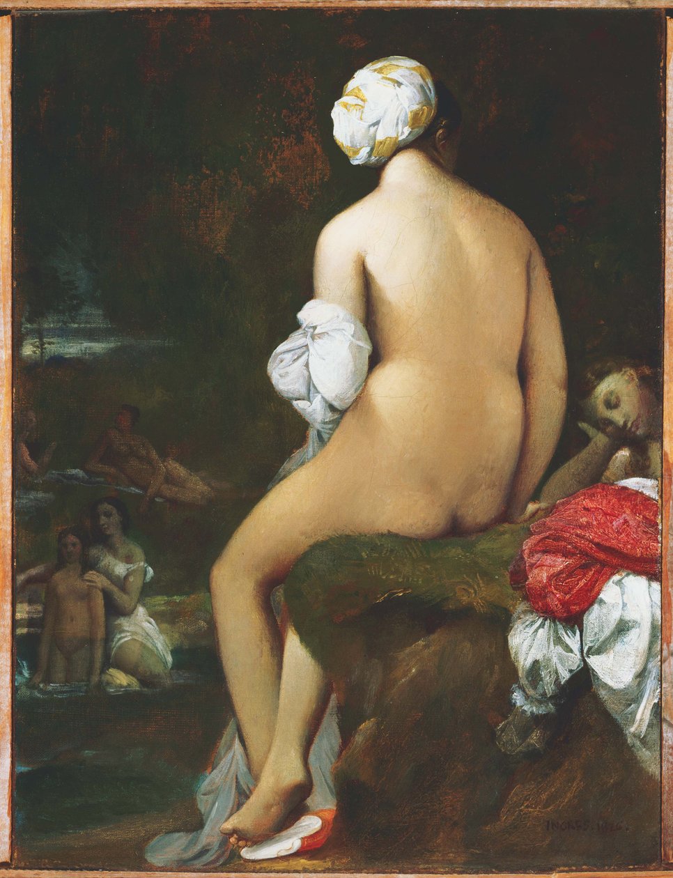 Den lilla badaren av Jean Auguste Dominique Ingres