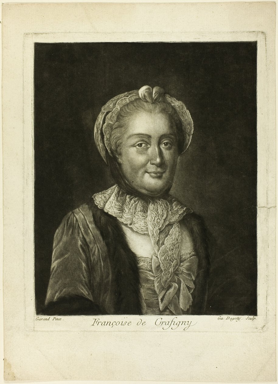 Françoise de Grasigny av Jean Baptiste Andre Gautier D