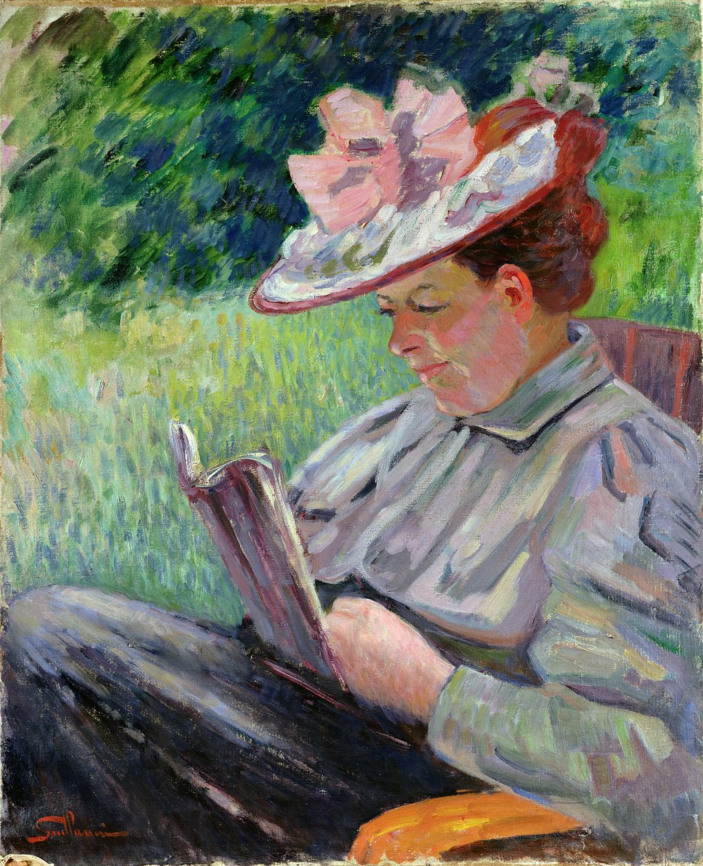 Madame Guillaumin, ca 1895 av Jean Baptiste Armand Guillaumin