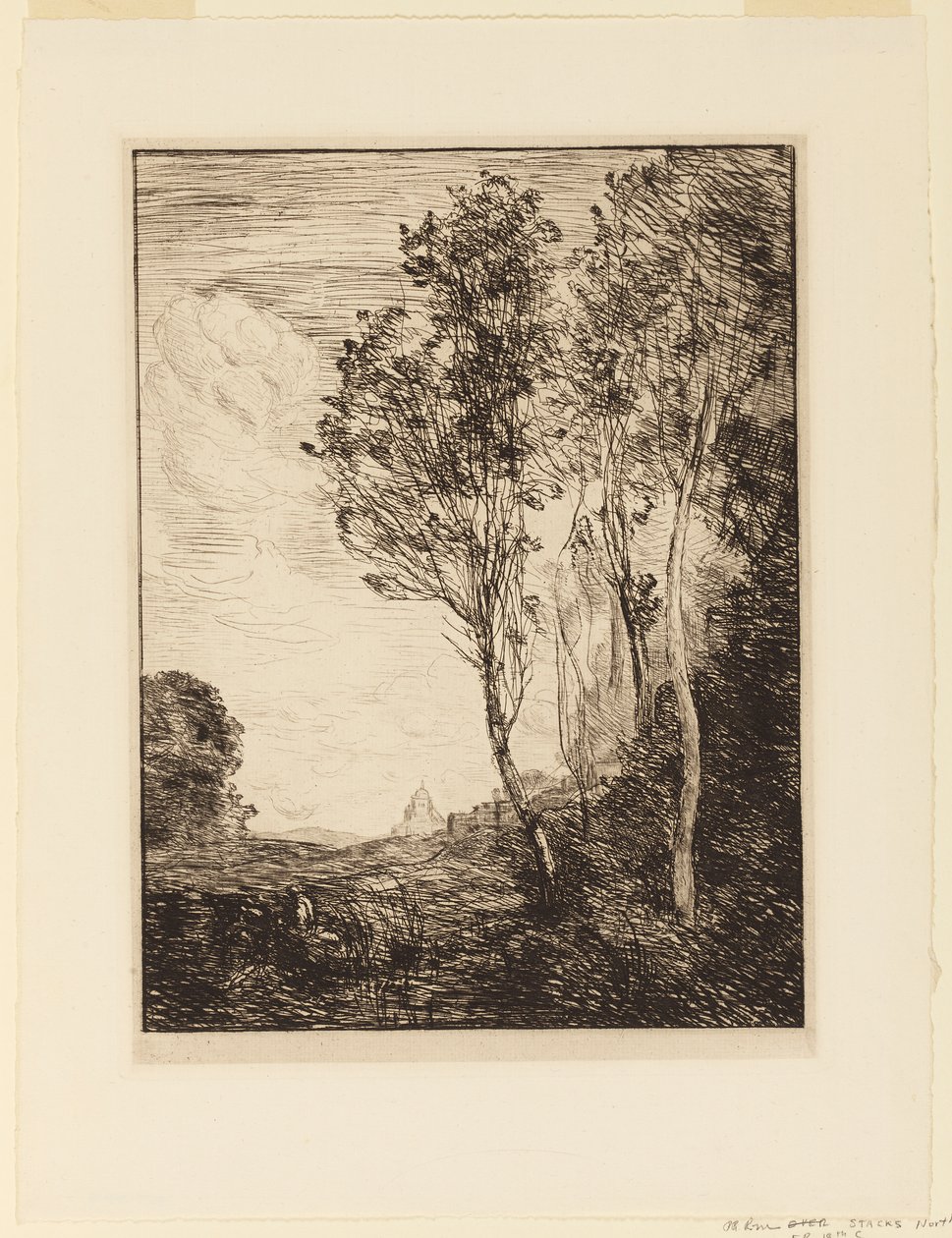 Souvenir från Italien av Jean Baptiste Camille Corot