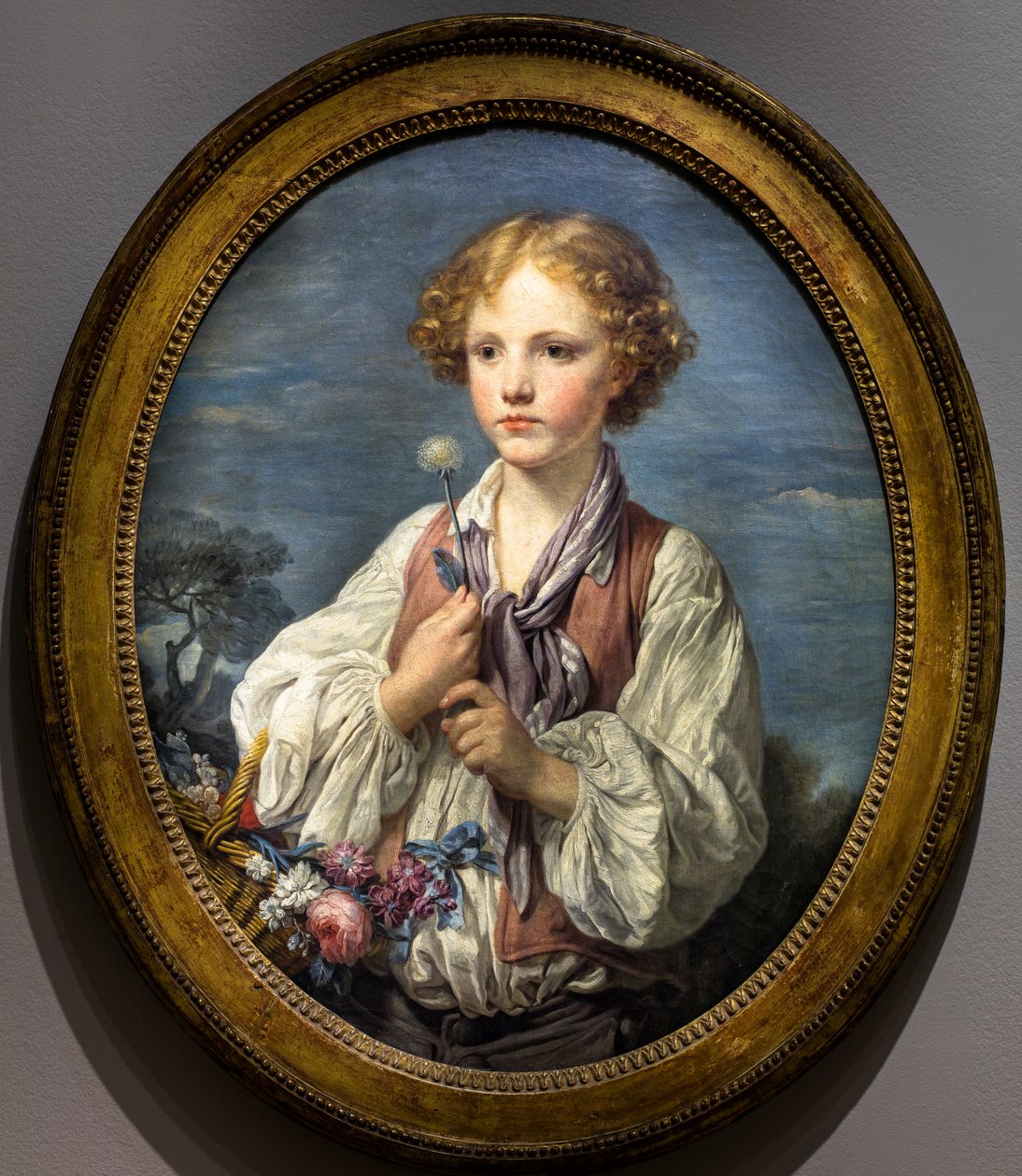 En ung herde av Jean Baptiste Greuze