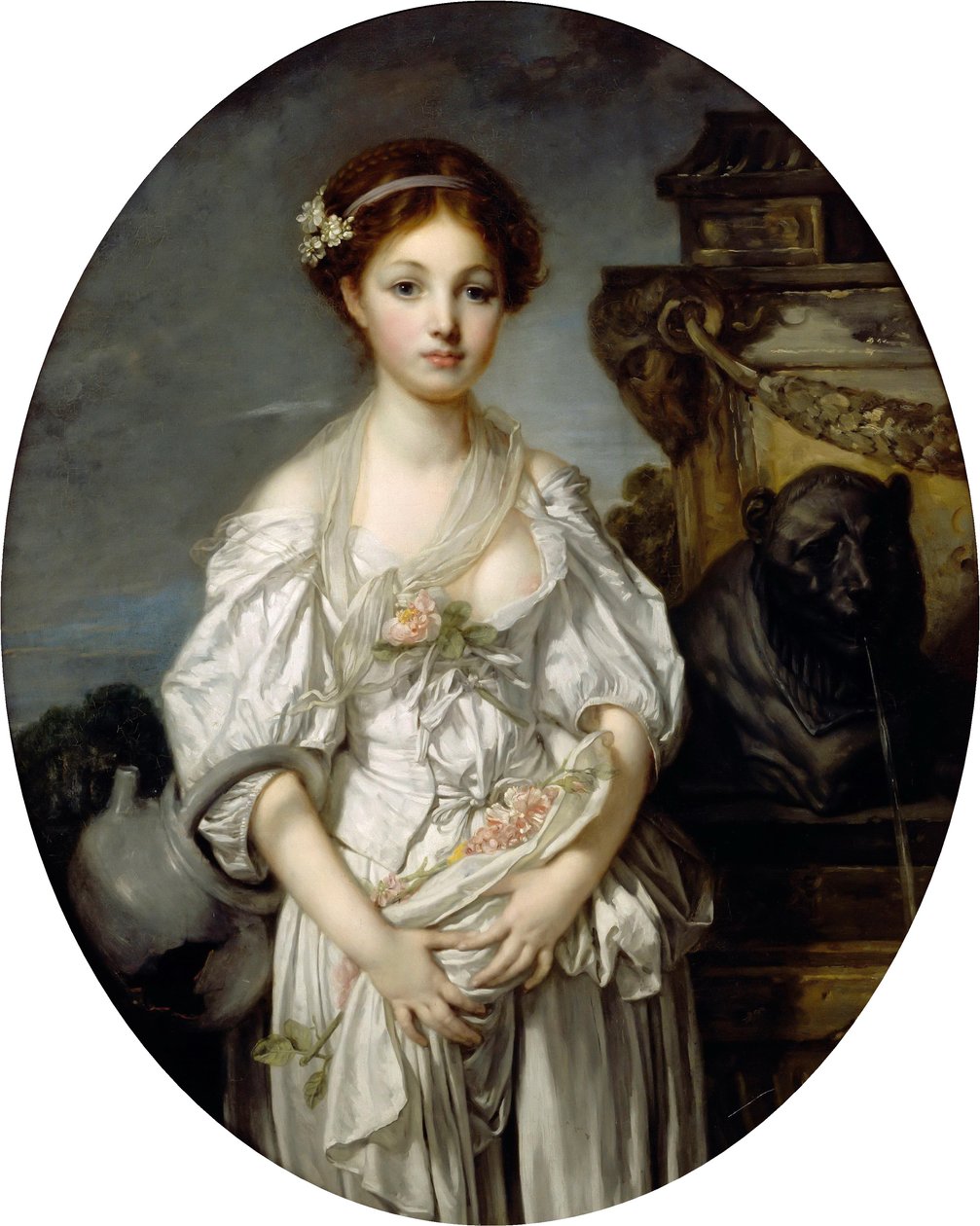 Den trasiga kannan av Jean Baptiste Greuze