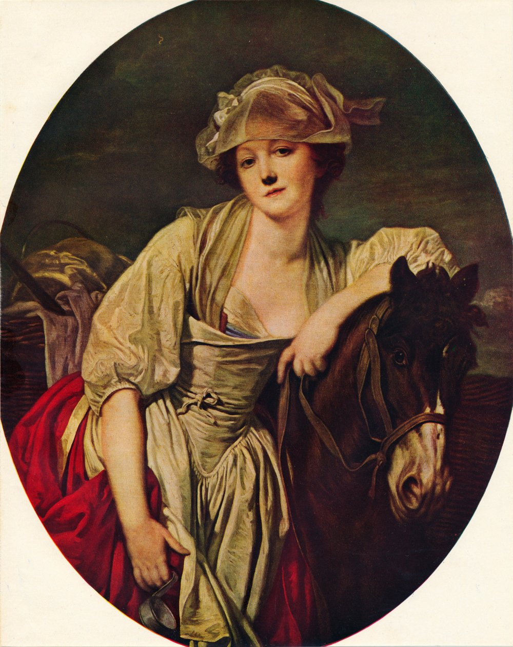 The Milkmaid, 1700-talet, 1938 av Jean Baptiste Greuze