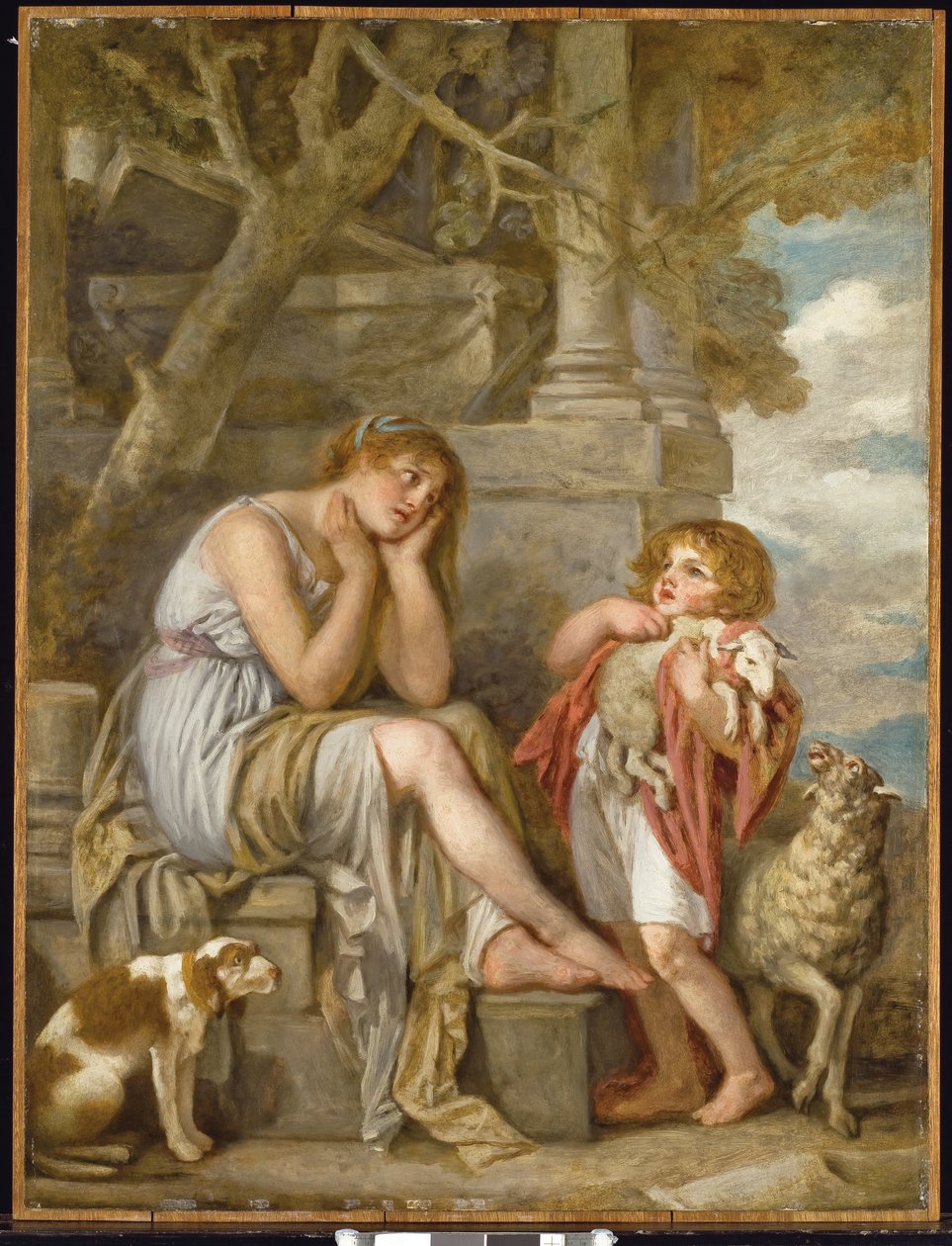 l "Agneau Cheri, 1780-talet av Jean Baptiste Greuze