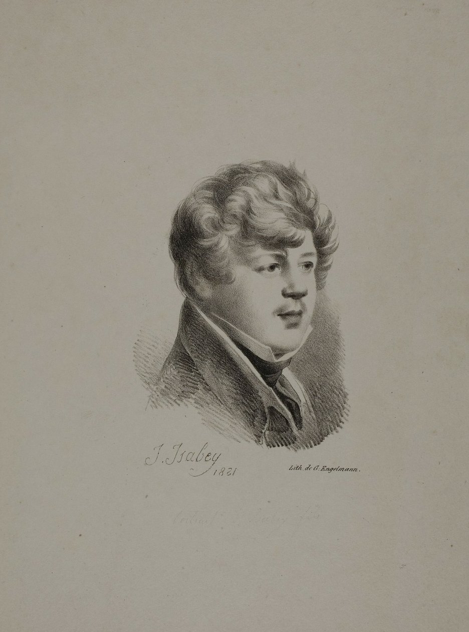 Eugene Isabey av Jean Baptiste Isabey