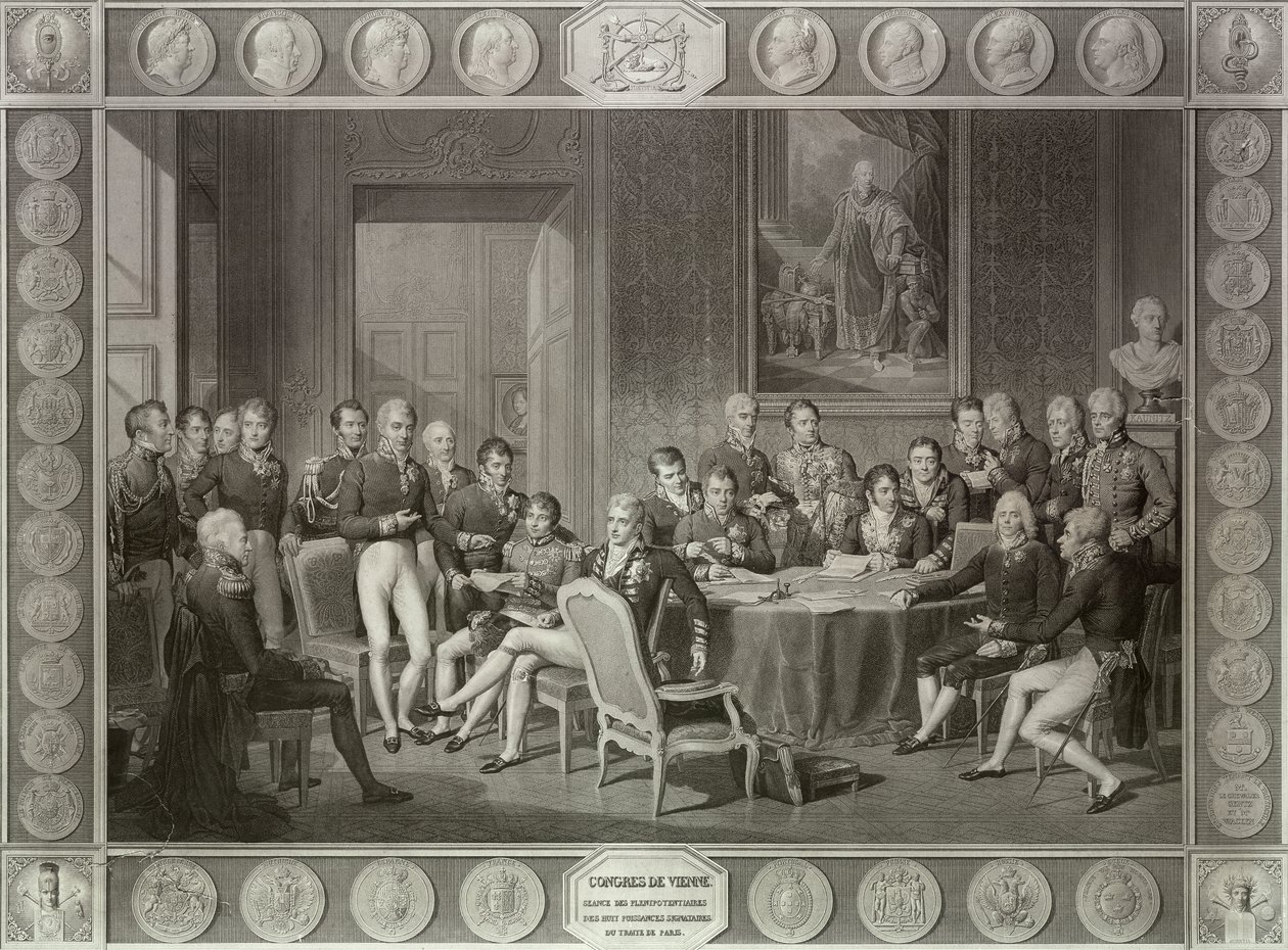 Wienkongressen av Jean Baptiste Isabey
