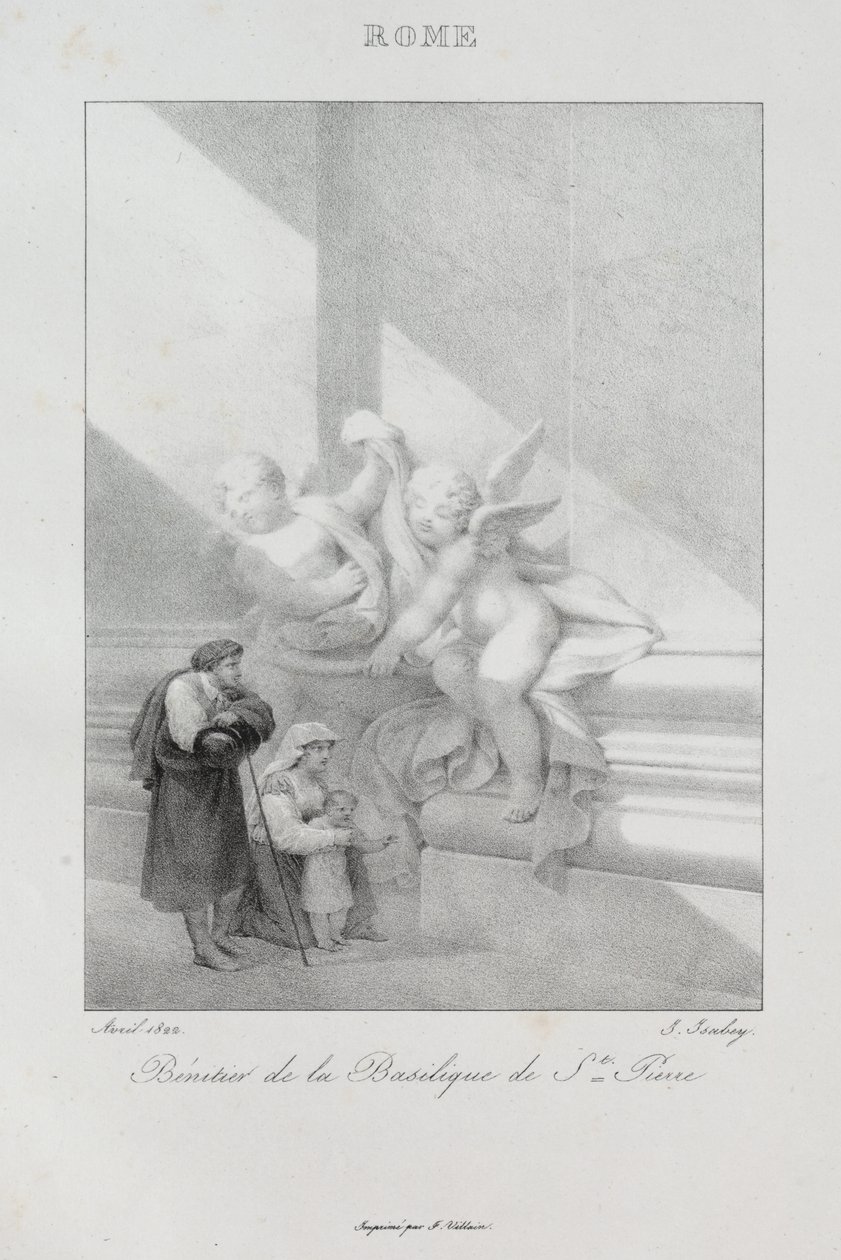 Resa till Italien 1822 av Jean Baptiste Isabey