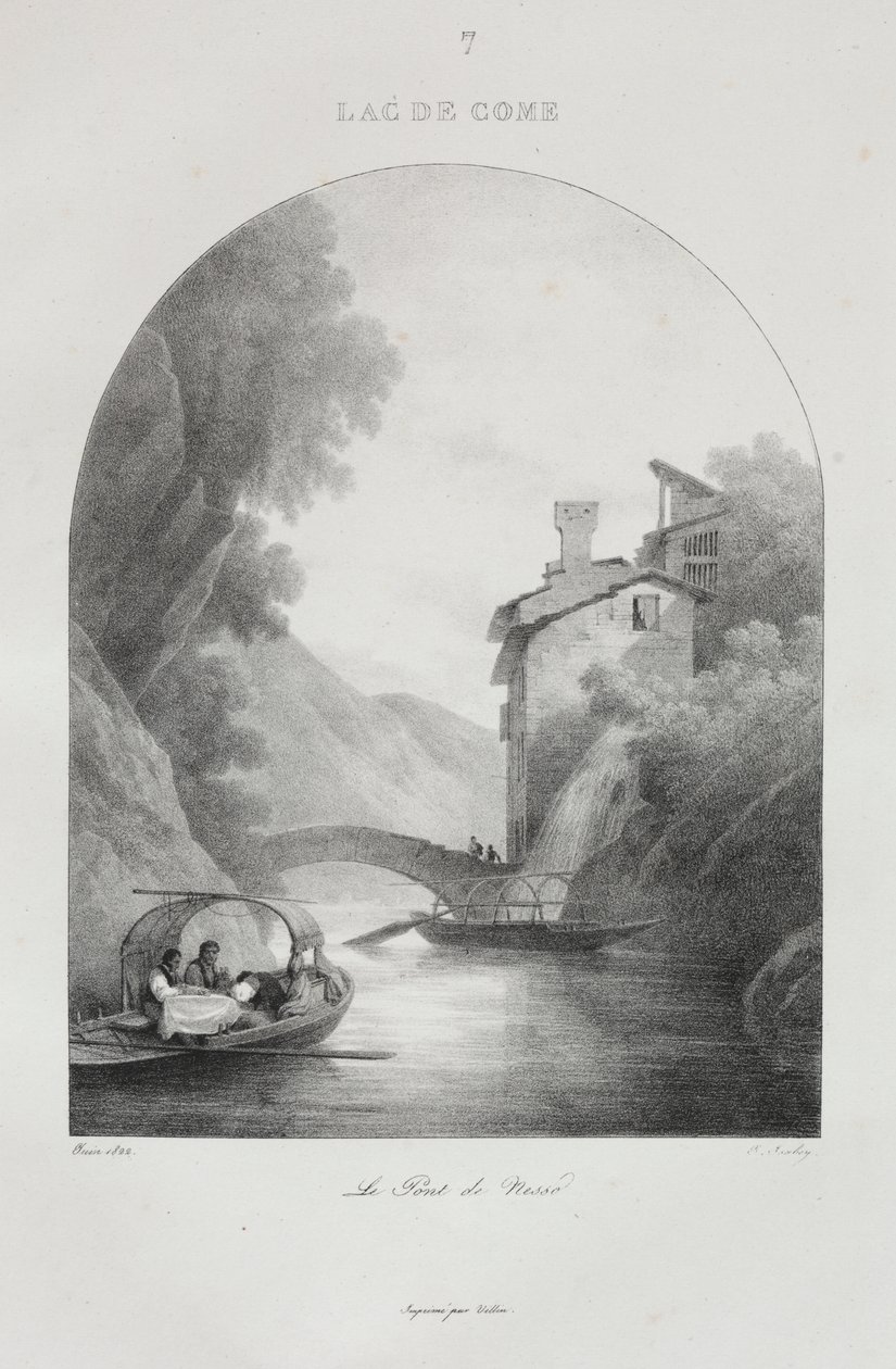 Resa till Italien 1822 av Jean Baptiste Isabey