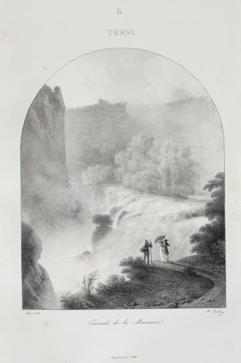 Resa till Italien 1822 av Jean Baptiste Isabey